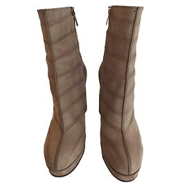 Yves Saint Laurent Bottes JANIS Beige