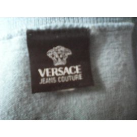 Versace-Pull Versace Jeans Couture-Bleu