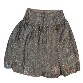 Michael Kors-Skirts-Golden