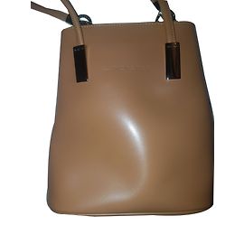 Autre Marque Borsa Lancaster in pelle beige Beige
