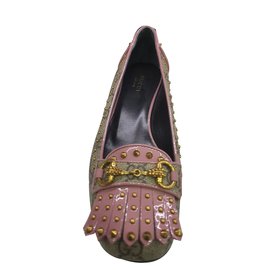 Gucci-Gucci shoes new-Pink,Beige