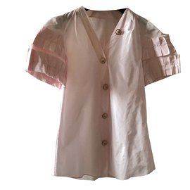 Chanel Kurzarmhemd Rosa Pink