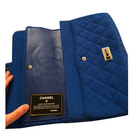 Chanel-Sac Chanel 2.55-Bleu