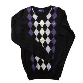 Fred Perry Sweaters Purple