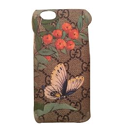 Custodia per iPhone Gucci Marrone