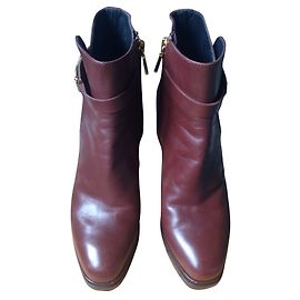 Tod's Bottines Bordeaux