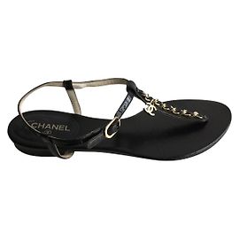Chanel sandali Nero