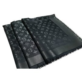 Louis Vuitton Sciarpa classica Monogram Nero