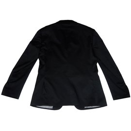 Calvin Klein-Blazers Jackets-Black