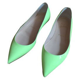 Christian Louboutin-Pigalle ballerinas-Yellow
