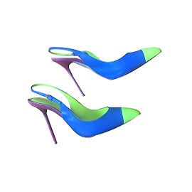 Sergio Rossi Blue Leather Sandals Blue