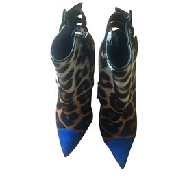 Giuseppe Zanotti-Ankle Boots-Leopard print