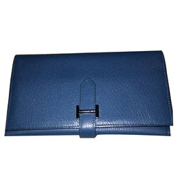 Hermès-Geldbörsen-Blau