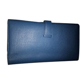 Hermès-Geldbörsen-Blau