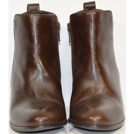 Minelli-bottines marron-Marron