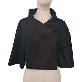 Chaqueta corta Zara Marrón Oscuro Marrón oscuro