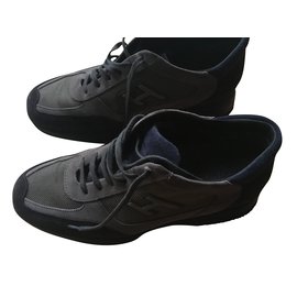 Hogan-Hogan sneaker shoes-Brown