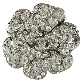 Chanel Camelia Brooch and Silvery