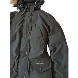 Canada Goose-Parka coat-Nero
