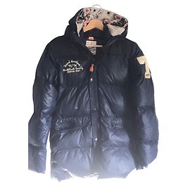 Scotch and Soda Boy coats outerwear Navy blue