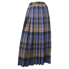 Autre Marque-Skirts-Brown,Blue