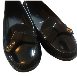 Louis Vuitton-Flats-Black