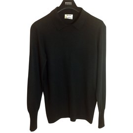 Acne-Black sweater Janeck Paw 15-Black