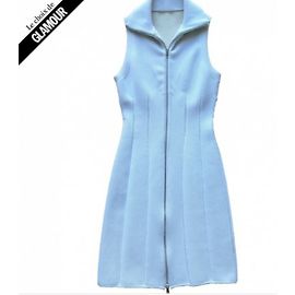 Vestido Alaïa blanco de poliamida 38FR Blanco