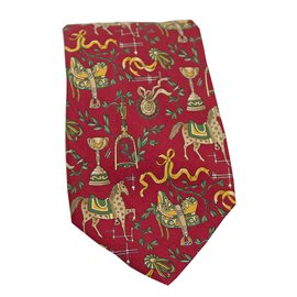 Salvatore Ferragamo-Ties-Multiple colors,Dark red