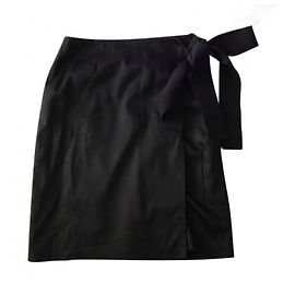 Prada falda envolvente Negro