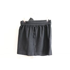 Isabel Marant Marant Mini wraparound  wool skirt Dark grey