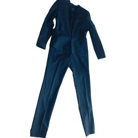 Maje-completo pantalone-Blu navy