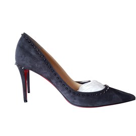 Christian Louboutin-Fersen-Grau