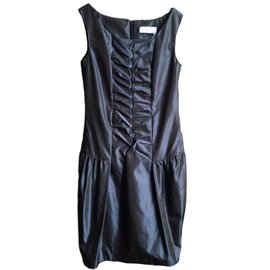 Yves Saint Laurent-Dress-Dark grey