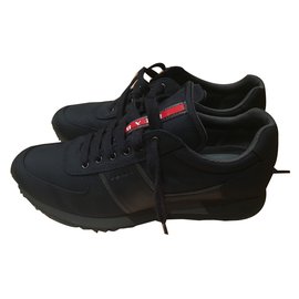 scarpe da prada Blu navy