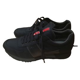 Prada Derbies homme Bleu Marine