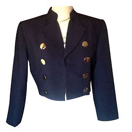 Yves Saint Laurent Jackets Navy blue