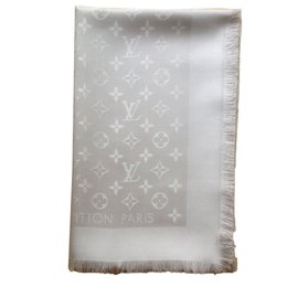 Louis Vuitton-Foulards-Beige