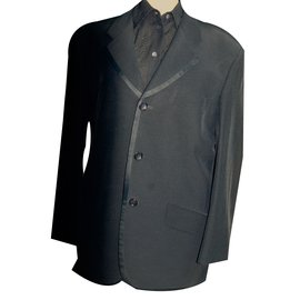Kenzo-Blazers Jackets-Black