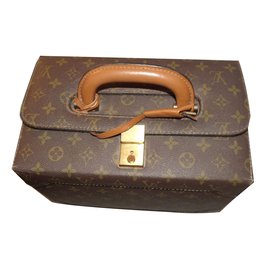 Louis Vuitton-Monederos, carteras, casos-Marrón oscuro