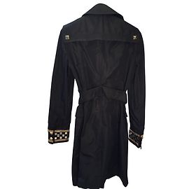 Trench Coat Roberto Cavalli Taille L (12US) - Occasion Très Bon état - Couleur Beige - Motif Animal