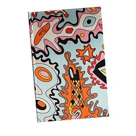 Mini bloc notas Emilio Pucci de seda multicolor Multicolor