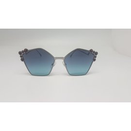 Fendi-Sunglasses-Silvery