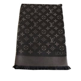 Louis Vuitton-Lenços-Preto