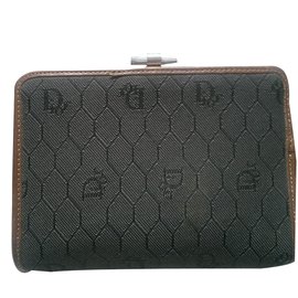 Christian Dior-Purses, wallets, cases-Grey