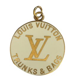 Louis Vuitton-Anhänger halsketten-Weiß