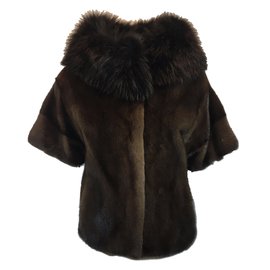 yves salomon mink jacket