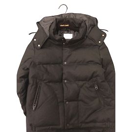 Sandro Quilted Jacket Black Cotton Black