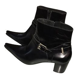 Autre Marque San Marina Ankle Boots Black
