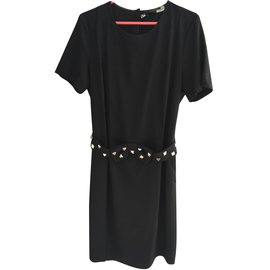 Love Moschino-Vestidos-Preto